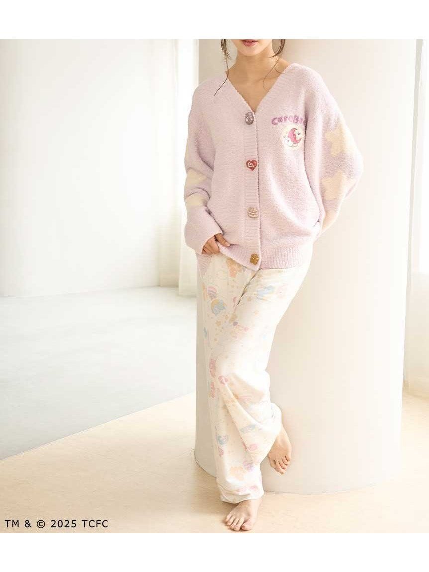 【スナイデル ホーム/SNIDEL HOME】の【Care Bears(TM)】総柄ロングパンツ インテリア・キッズ・メンズ・レディースファッション・服の通販 founy(ファニー) 　ファッション　Fashion　レディースファッション　Fashion for Women　パンツ　Pants & Trousers　オレンジ　Orange　秋　Autumn　カットソー　Cut and Sewn Top　カラフル　Colorful Design　ターバン　Turban, Headband　パイピング　Piping, Trim Design　パジャマ　Pajamas, Sleepwear　プリント　Print, Printed Pattern　ポケット　Pocket, Pocket Detail　モチーフ　Motif, Design Theme　ラベンダー　Lavender　リラックス　Relax, Relaxed Fit　ロング　Long, Long-Length　ギフト プレゼント　Gift / Present　OWHT[002]|ID: prp329100004697204 ipo3291000000033920117