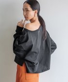 【ベイフロー/BAYFLOW】の【HEREIAM】秋の1枚,迷ったらコレで解決!/オフショルルーズプルオーバー 人気、トレンドファッション・服の通販 founy(ファニー) ファッション Fashion レディースファッション Fashion for Women トップス・カットソー Cut & Sew Tops カジュアルプルオーバー・ニットトップス Pullovers & Knit Tops / Casual Pullovers 秋 Autumn カットソー Cut and Sewn Top 吸水 Absorbent, Quick-Dry バランス Balance, Style Balance パターン Pattern, Design Print ボトム Bottoms, Lower Wear おすすめ Recommended / Our Picks thumbnail ブラック19|ID: prp329100004697212 ipo3291000000033920154