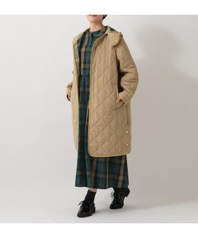 【アフタヌーンティー リビング/Afternoon Tea LIVING】のタータンチェック柄フード付きキルトロングコート/Afternoon Tea Original Tartans 人気、トレンドファッション・服の通販 founy(ファニー) ファッション Fashion レディースファッション Fashion for Women アウター Coat / Outerwear Collection コート・ロングコート・ピーコート Long Coats, Peacoats & More キルト Quilt, Quilted Fabric シンプル Simple, Minimal チェック Check, Plaid, Tartan 防寒 Cold Protection, Winter-Ready 無地 Plain, Solid Color ロング Long, Long-Length |ID:prp329100004697221