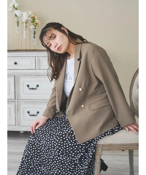 【その他のブランド/Other】のWテーラードジャケット インテリア・キッズ・メンズ・レディースファッション・服の通販 founy(ファニー) https://founy.com/ ファッション Fashion レディースファッション Fashion for Women アウター Coat / Outerwear Collection レディースジャケット・軽アウター Jackets テーラードジャケット / 通勤・きれいめスタイル Tailored Jackets & Blazers エレガント 上品 Elegant オケージョン Occasion Wear シンプル Simple, Minimal スニーカー Sneakers, Trainers スラックス Slacks, Dress Pants セットアップ Set-Up, Coordinated Outfit ダブル Double, Double-Breasted デニム Denim, Jeans Material 定番 Standard, Basic Item プリント Print, Printed Pattern ベーシック Basic, Essential ポケット Pocket, Pocket Detail |ID: prp329100004697261 ipo3291000000033920387