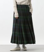 【スタディオ クリップ/studio CLIP】の《natural by clip》リネンレーヨンチェックギャザースカート 人気、トレンドファッション・服の通販 founy(ファニー) ファッション Fashion レディースファッション Fashion for Women スカート Skirts おすすめ Recommended / Our Picks ギャザー Gathered, Ruffled スウェット / スエット Sweatshirt, Sweatwear チェック Check, Plaid, Tartan リネン Linen, Linen Fabric 半袖 Short Sleeve, Half Sleeve 秋 Autumn thumbnail グリーン70|ID: prp329100004697268 ipo3291000000034518262