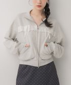【レトロガール/RETRO GIRL】のレース リボンつきトラックJK 人気、トレンドファッション・服の通販 founy(ファニー) ファッション Fashion レディースファッション Fashion for Women おすすめ Recommended / Our Picks ジャケット Jacket, Outerwear スポーツ Sports, Activewear プリーツ Pleats, Pleated リボン Ribbon, Bow レース Lace, Lace Fabric 冬 Winter / This Winter 秋 Autumn thumbnail ダークグレー|ID: prp329100004697275 ipo3291000000033920531