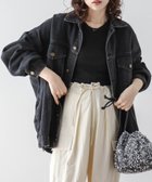 【ラジュール/Lajour】のオーバーサイズ デニムジャケット 人気、トレンドファッション・服の通販 founy(ファニー) ファッション Fashion レディースファッション Fashion for Women アウター Coat / Outerwear Collection レディースジャケット・軽アウター Jackets デニムジャケット / カジュアルアウター Denim Jackets ウォッシュ Washed Finish ショルダー Shoulder, Shoulder Strap ジャケット Jacket, Outerwear デニム Denim, Jeans Material ドロップ Drop Shoulder, Dropped Style thumbnail ブラック|ID: prp329100004697305 ipo3291000000033920713