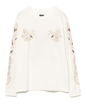 【ビームス ウイメン/BEAMS】のテーラー東洋 / SUKA T-SHIRT EMBROIDERED EAGLE 人気、トレンドファッション・服の通販 founy(ファニー) ファッション Fashion レディースファッション Fashion for Women トップス・カットソー Cut & Sew Tops シャツ・ブラウス・オフィスカジュアル Elegant Blouses & Button-Ups ロングTシャツ・Tシャツ Longline T-Shirts & Tees インナー Innerwear ヴィンテージ Vintage Style ジャケット Jacket, Outerwear スラックス Slacks, Dress Pants デニム Denim, Jeans Material バランス Balance, Style Balance フィット Fit, Slim Fit ブルゾン Blouson, Bomber Jacket ミックス Mix, Mixed Style レギュラー Regular, Standard Fit |ID:prp329100004697347