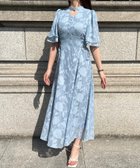 【ジュノア/JUNOAH】のシアージャガードレースアップチョーカーワンピース【一部ペチスカートセット】 ライトブルー|ID: prp329100004697363 ipo3291000000033920936
