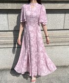 【ジュノア/JUNOAH】のシアージャガードレースアップチョーカーワンピース【一部ペチスカートセット】 ピンク|ID: prp329100004697363 ipo3291000000033920939