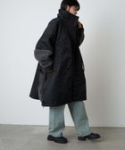 【チャオパニックティピー/CIAOPANIC TYPY】の【etsinta/エシンタ】モンスター中綿オーバーコート 人気、トレンドファッション・服の通販 founy(ファニー) ファッション Fashion レディースファッション Fashion for Women アウター Coat / Outerwear Collection コート・ロングコート・ピーコート Long Coats, Peacoats & More インナー Innerwear シンプル Simple, Minimal ジップ Zip, Zipper スタンド Stand Collar, Upright Stand ドローコード Drawcord, Drawstring Cord パッチワーク Patchwork, Mixed Fabric ボトム Bottoms, Lower Wear ロング Long, Long-Length おすすめ Recommended / Our Picks thumbnail ブラック|ID: prp329100004697375 ipo3291000000034848860