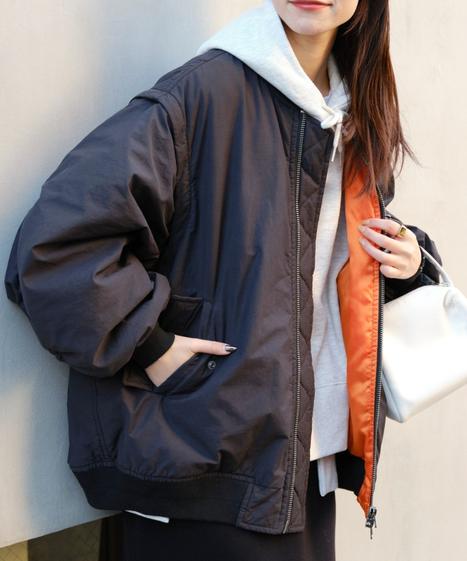 【チャオパニックティピー/CIAOPANIC TYPY】の累計販売数2万枚!【新色登場/ユニセックス】ボリュームスリーブMA-1 インテリア・キッズ・メンズ・レディースファッション・服の通販 founy(ファニー) 　ファッション　Fashion　レディースファッション　Fashion for Women　アウター　Coat / Outerwear Collection　MA-1ジャケット　MA-1 Bomber Jackets / Flight Jackets　トップス・カットソー　Cut & Sew Tops　ボリューム袖・フリルスリーブブラウス　Voluminous & Ruffle Sleeves / Puffy Sleeve Tops　軽量　Lightweight, Ultra Light　スリーブ　Sleeve, Long Sleeve / Short Sleeve　デニム　Denim, Jeans Material　フレア　Flare, Flared　ベスト　Vest, Waistcoat　ボーダー　Border, Stripe　ロング　Long, Long-Length　冬　Winter / This Winter　おすすめ　Recommended / Our Picks　ブラック|ID: prp329100004697381 ipo3291000000034769776