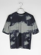 【ラシュッド/LASUD】のタイダイプリントパイピングトップス 人気、トレンドファッション・服の通販 founy(ファニー) ファッション Fashion レディースファッション Fashion for Women トップス・カットソー Cut & Sew Tops シンプル Simple, Minimal ストレッチ Stretch, Stretchy Fabric パターン Pattern, Design Print エレガント 上品 Elegant thumbnail グレー|ID: prp329100004697419 ipo3291000000033921182