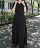 【ジュノア/JUNOAH】のウエストマークカシュクールワンピース ブラック|ID: prp329100004697422 ipo3291000000033921188
