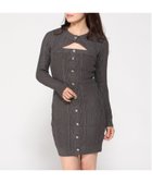 【ゲス/GUESS】のGUESS/Shrug Cable Daphne Dress 人気、トレンドファッション・服の通販 founy(ファニー) ファッション Fashion レディースファッション Fashion for Women ワンピース Dresses フォーマル・パーティードレス・結婚式用ドレス Elegant & Casual Dresses thumbnail チャコールグレー|ID: prp329100004697432 ipo3291000000033921227