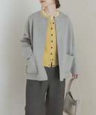 【アーバンリサーチ ドアーズ/URBAN RESEARCH DOORS】のウールリバーノーカーラミドルコート 人気、トレンドファッション・服の通販 founy(ファニー) ファッション Fashion レディースファッション Fashion for Women アウター Coat / Outerwear Collection コート・ロングコート・ピーコート Long Coats, Peacoats & More シンプル Simple, Minimal スマート Smart, Elegant タートルネック Turtleneck, High Neck フォルム Silhouette, Form フラット Flat, Flat Shoes マフラー Scarf, Muffler ミドル Middle Length, Mid Height リラックス Relax, Relaxed Fit A/W・秋冬 Autumn/Winter 冬 Winter / This Winter エレガント 上品 Elegant 2025年 2025 2025-2026秋冬・A/W Autumn/Winter 2025–26 AW25–26 thumbnail GRAY|ID: prp329100004697455 ipo3291000000034830178