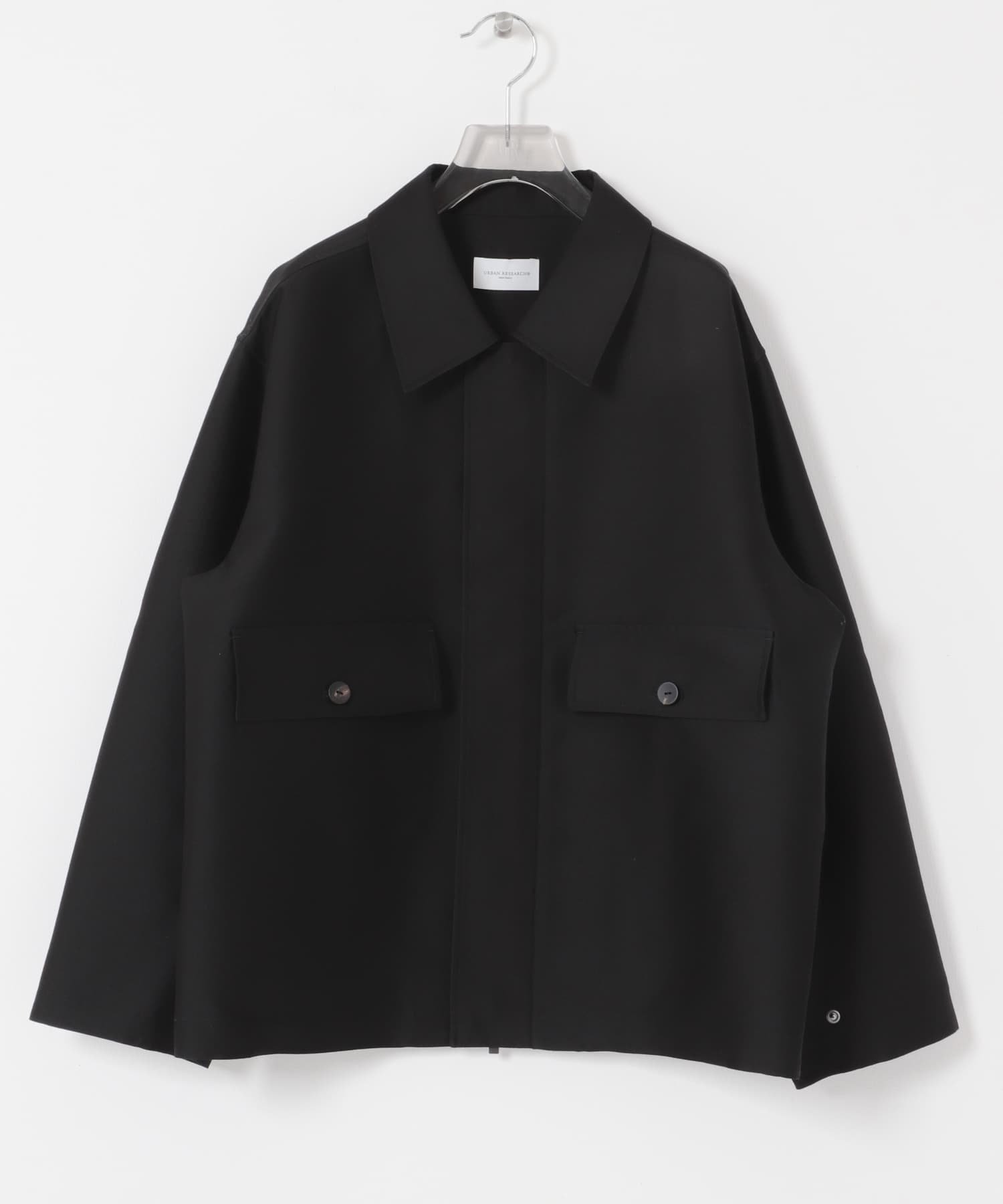 【アーバンリサーチ/URBAN RESEARCH】のnew basic WOOL SILK BOX JACKET インテリア・キッズ・メンズ・レディースファッション・服の通販 founy(ファニー) 　ファッション　Fashion　レディースファッション　Fashion for Women　アウター　Coat / Outerwear Collection　レディースジャケット・軽アウター　Jackets　キュプラ　Cupro, Eco Fabric　シルク　Silk, 100% Silk　ジップ　Zip, Zipper　ジャケット　Jacket, Outerwear　ダブル　Double, Double-Breasted　なめらか　Smooth, Silky Texture　フロント　Front, Front Design　ベーシック　Basic, Essential　ボックス　Boxy, Box Shape　ポケット　Pocket, Pocket Detail　A/W・秋冬　Autumn/Winter　冬　Winter / This Winter　2025年　2025　2025-2026秋冬・A/W　Autumn/Winter 2025–26 AW25–26　BLACK|ID: prp329100004697466 ipo3291000000033921333