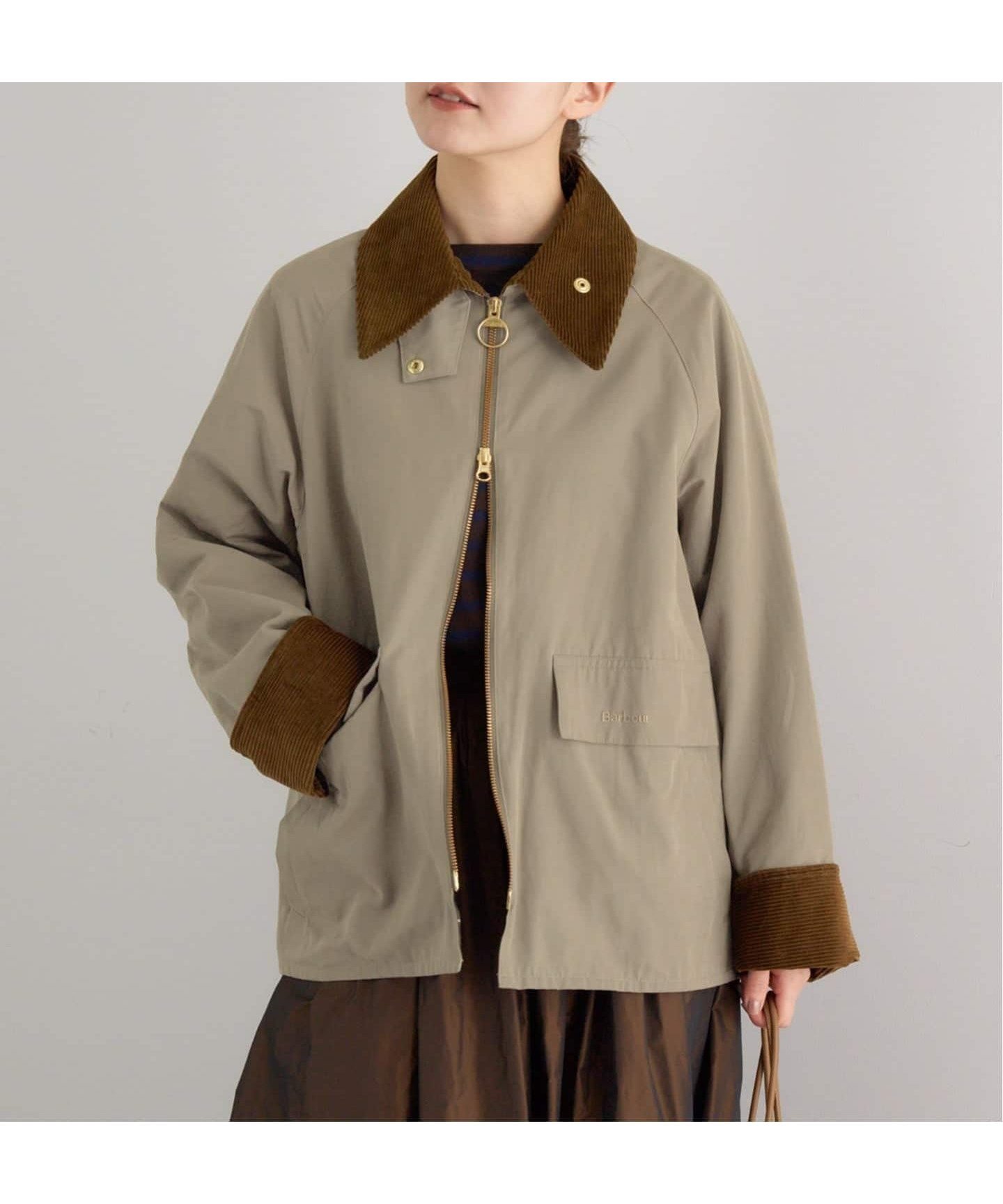 【イエナ/IENA】のBarbour/バブアー 別注 LADIES BORROWDALE/ボロウデイル ジャケット インテリア・キッズ・メンズ・レディースファッション・服の通販 founy(ファニー) 　ファッション　Fashion　レディースファッション　Fashion for Women　アウター　Coat / Outerwear Collection　レディースジャケット・軽アウター　Jackets　ジャケット　Jacket, Outerwear　別注　Limited Edition, Custom Order　ベージュ|ID: prp329100004697478 ipo3291000000033921380
