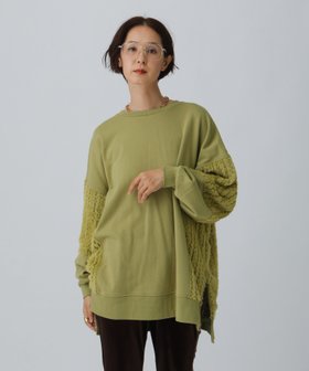 【レプシィム ローリーズファーム/LEPSIM LOWRYS FARM】のシャギードッキングチュニック 人気、トレンドファッション・服の通販 founy(ファニー) ファッション Fashion レディースファッション Fashion for Women トップス・カットソー Cut & Sew Tops チュニック Tunic, Long Top ドッキング Docking, Mixed Material A/W・秋冬 Autumn/Winter |ID:prp329100004697485