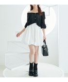 【マジェスティック レゴン/MAJESTIC LEGON】のカーデ×バルーンキャミワンピセット ブラック|ID: prp329100004697500 ipo3291000000033954036