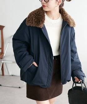 【ディスコート/Discoat】の【AW先行 】ファー衿ナイロンブルゾン 人気、トレンドファッション・服の通販 founy(ファニー) ファッション Fashion レディースファッション Fashion for Women アウター Coat / Outerwear Collection ブルゾンジャケット・スポーティアウター Blouson Jackets ブルゾン Blouson, Bomber Jacket |ID:prp329100004697502