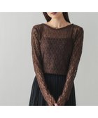 【グローバルワーク/GLOBAL WORK】のストレッチ総レースプルオーバー長袖/580886 人気、トレンドファッション・服の通販 founy(ファニー) ファッション Fashion レディースファッション Fashion for Women トップス・カットソー Cut & Sew Tops カジュアルプルオーバー・ニットトップス Pullovers & Knit Tops / Casual Pullovers おすすめ Recommended / Our Picks インナー Innerwear キャミソール Camisole, Spaghetti Strap Top ジャケット Jacket, Outerwear スウェット / スエット Sweatshirt, Sweatwear ストレッチ Stretch, Stretchy Fabric チュール Tulip, Tulip Motif トレンド Trend, Trending Now レース Lace, Lace Fabric 今季 This Season, Current Season 楽ちん Easy Fit, Comfortable 秋 Autumn 長袖 Long Sleeve, Full Sleeve thumbnail ブラウン58|ID: prp329100004697512 ipo3291000000034779945