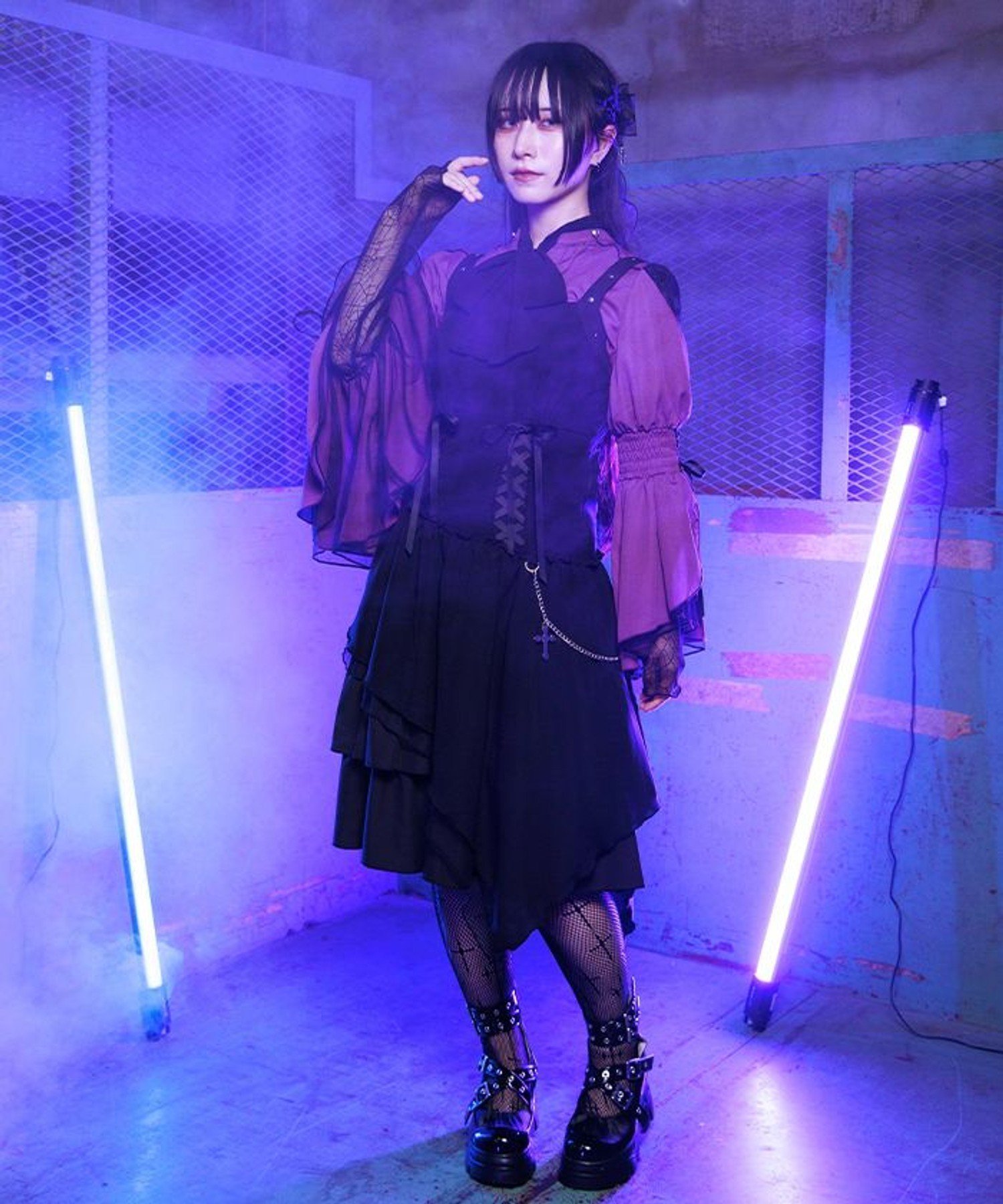 【アクシーズファム/axes femme】のアシメデザインキャミワンピース インテリア・キッズ・メンズ・レディースファッション・服の通販 founy(ファニー) 　ファッション　Fashion　レディースファッション　Fashion for Women　ワンピース　Dresses　キャミソールワンピース　Camisole Dresses　おすすめ　Recommended / Our Picks　アシンメトリー　Asymmetrical Style　イレヘム　Irregular Hemline　スタッズ　Studs, Metal Accents　チェック　Check, Plaid, Tartan　チェーン　Chain, Chain Strap　チャーム　Charm, Pendant　フレア　Flare, Flared　リボン　Ribbon, Bow　レオパード　Leopard, Animal Print　レース　Lace, Lace Fabric　無地　Plain, Solid Color　黒|ID: prp329100004697530 ipo3291000000033990733