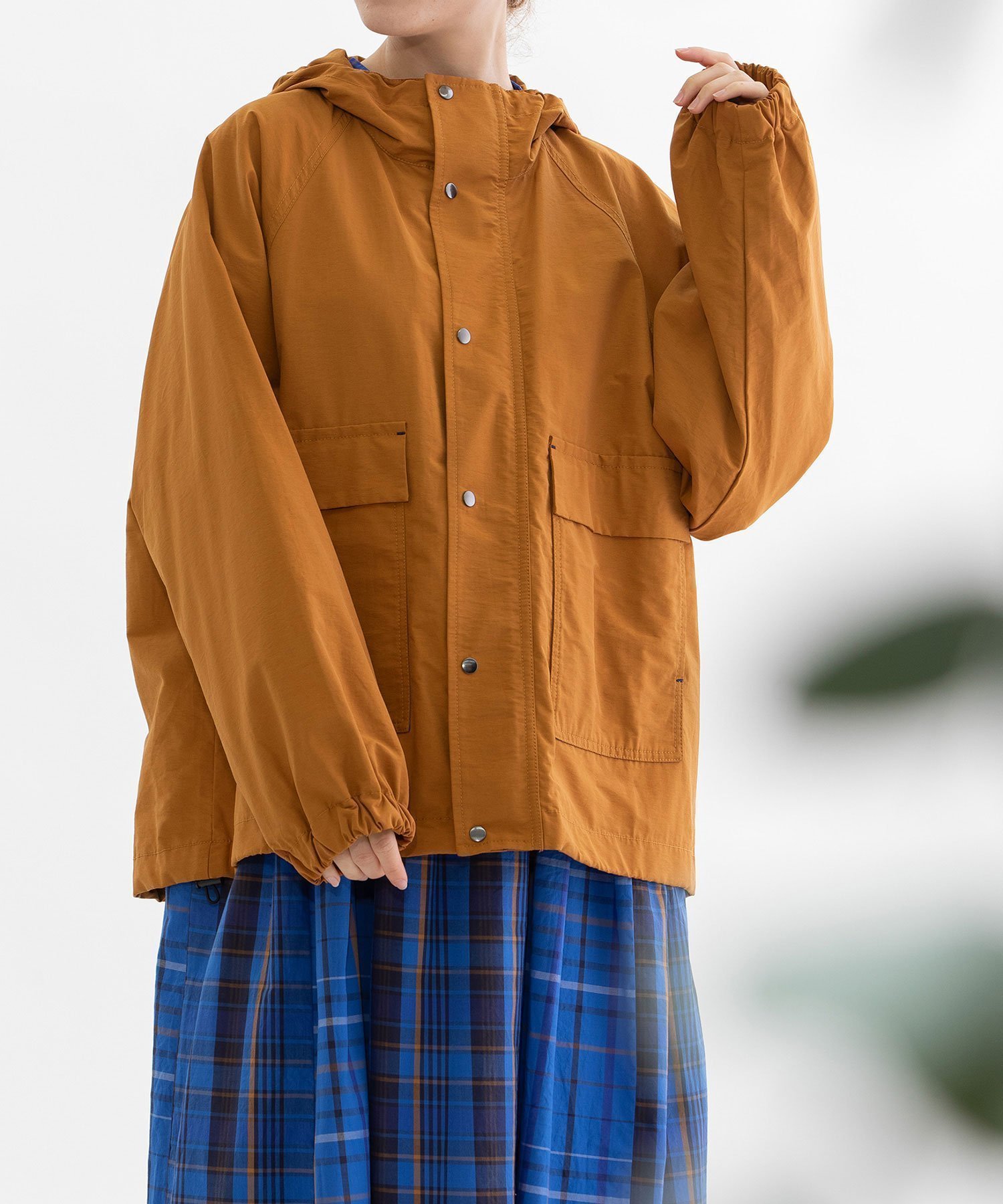 【プードゥドゥ/POU DOU DOU】のマウンテンパーカ インテリア・キッズ・メンズ・レディースファッション・服の通販 founy(ファニー) 　ファッション　Fashion　レディースファッション　Fashion for Women　トップス・カットソー　Cut & Sew Tops　レディースパーカー・カジュアルフーディー　Casual Hoodies & Sweatshirts　シンプル　Simple, Minimal　スマート　Smart, Elegant　バランス　Balance, Style Balance　フォルム　Silhouette, Form　フロント　Front, Front Design　ポケット　Pocket, Pocket Detail　リラックス　Relax, Relaxed Fit　春　Spring　秋　Autumn　キャメル|ID: prp329100004697557 ipo3291000000033921728