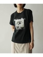 【ラシュッド/LASUD】のグラフィックTシャツ(SUNGLASSES POSING) ブラック|ID: prp329100004697563 ipo3291000000033921757