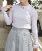 【アクシーズファム/axes femme】のフリルチュールラメリブプルオーバー 人気、トレンドファッション・服の通販 founy(ファニー) ファッション Fashion レディースファッション Fashion for Women トップス・カットソー Cut & Sew Tops カジュアルプルオーバー・ニットトップス Pullovers & Knit Tops / Casual Pullovers おすすめ Recommended / Our Picks インナー Innerwear シャーリング Shirring, Ruched ストレート Straight, Straight Cut ニットソー Knit-Sewn, Cut & Sew Knit パール Pearl, Pearl Accent ベーシック Basic, Essential リボン Ribbon, Bow 羽織 Haori, Light Jacket thumbnail ラベンダー|ID: prp329100004697614 ipo3291000000033922166