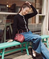 【ナチュラル ビューティー ベーシック/NATURAL BEAUTY BASIC】のフリルトリムカーディガン 人気、トレンドファッション・服の通販 founy(ファニー) ファッション Fashion レディースファッション Fashion for Women トップス・カットソー Cut & Sew Tops カーディガン・羽織り Layered Style Cardigans カーディガン Cardigan, Knitwear コンパクト Compact, Small Size ジョーゼット Georgette, Semi-Sheer Fabric デニム Denim, Jeans Material フリル Frill, Ruffle ベーシック Basic, Essential エレガント 上品 Elegant |ID:prp329100004697618
