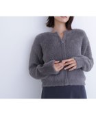 【ナチュラル ビューティー ベーシック/NATURAL BEAUTY BASIC】のヘアリージップカーディガン 人気、トレンドファッション・服の通販 founy(ファニー) ファッション Fashion レディースファッション Fashion for Women トップス・カットソー Cut & Sew Tops カーディガン・羽織り Layered Style Cardigans カーディガン Cardigan, Knitwear コンパクト Compact, Small Size バランス Balance, Style Balance thumbnail チャコール1|ID: prp329100004697620 ipo3291000000033922206