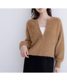 【ナチュラル ビューティー ベーシック/NATURAL BEAUTY BASIC】のヘアリージップカーディガン 人気、トレンドファッション・服の通販 founy(ファニー) ファッション Fashion レディースファッション Fashion for Women トップス・カットソー Cut & Sew Tops カーディガン・羽織り Layered Style Cardigans カーディガン Cardigan, Knitwear コンパクト Compact, Small Size バランス Balance, Style Balance thumbnail キャメル1|ID: prp329100004697620 ipo3291000000033922208