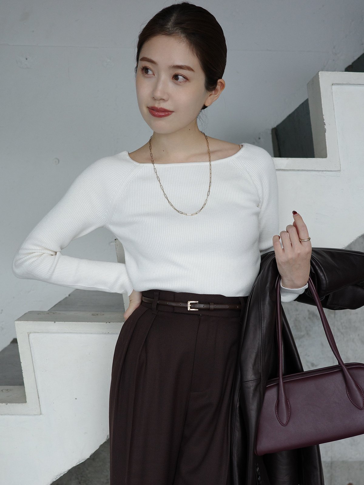 【アニュアンス/anuans】のシルクカシミアブレンドボートネックニット インテリア・キッズ・メンズ・レディースファッション・服の通販 founy(ファニー) ファッション Fashion レディースファッション Fashion for Women トップス・カットソー Cut & Sew Tops ニット Knit Tops & Sweaters フィット Fit, Slim Fit IVORY|ID: prp329100004697640 ipo3291000000034635587