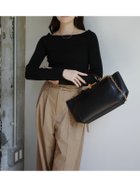 【アニュアンス/anuans】のシルクカシミアブレンドボートネックニット BLACK|ID: prp329100004697640 ipo3291000000034635593