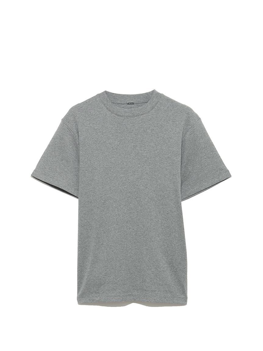 【ミラオーウェン/Mila Owen】のクルーネックフライスTシャツ インテリア・キッズ・メンズ・レディースファッション・服の通販 founy(ファニー) 　ファッション　Fashion　レディースファッション　Fashion for Women　トップス・カットソー　Cut & Sew Tops　シャツ・ブラウス・オフィスカジュアル　Elegant Blouses & Button-Ups　ロングTシャツ・Tシャツ　Longline T-Shirts & Tees　カットソー　Cut and Sewn Top　ファブリック　Fabric, Textile　秋　Autumn　GRY[006]|ID: prp329100004697642 ipo3291000000033922338