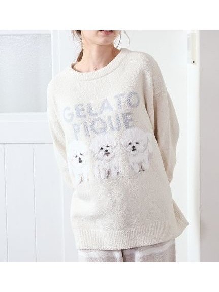 【ジェラート ピケ/gelato pique】のモチーフジャガードプルオーバー 人気、トレンドファッション・服の通販 founy(ファニー) 　ファッション　Fashion　レディースファッション　Fashion for Women　トップス・カットソー　Cut & Sew Tops　カジュアルプルオーバー・ニットトップス　Pullovers & Knit Tops / Casual Pullovers　お家時間・ステイホーム　Stay Home / At Home　スマート　Smart, Elegant　モチーフ　Motif, Design Theme　人気　Popular, Best Seller　定番　Standard, Basic Item　 other-1|ID: prp329100004697657 ipo3291000000034099118