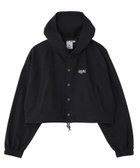 【エックスガール/X-girl】のONE POINT STAR LOGO HOODED CARDIGAN 【X-girl】 人気、トレンドファッション・服の通販 founy(ファニー) ファッション Fashion レディースファッション Fashion for Women トップス・カットソー Cut & Sew Tops カーディガン・羽織り Layered Style Cardigans カーディガン Cardigan, Knitwear クロップド Cropped, Short Length バランス Balance, Style Balance ポケット Pocket, Pocket Detail ミニスカート Mini Skirt, Short Skirt ワンポイント One Point, Statement Accent S/S・春夏 SS, Spring/Summer, Warm Season おすすめ Recommended / Our Picks 夏 Summer 旅行 Travel thumbnail BLACK|ID: prp329100004697677 ipo3291000000033922659