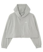 【エックスガール/X-girl】のONE POINT STAR LOGO HOODED CARDIGAN 【X-girl】 人気、トレンドファッション・服の通販 founy(ファニー) ファッション Fashion レディースファッション Fashion for Women トップス・カットソー Cut & Sew Tops カーディガン・羽織り Layered Style Cardigans カーディガン Cardigan, Knitwear クロップド Cropped, Short Length バランス Balance, Style Balance ポケット Pocket, Pocket Detail ミニスカート Mini Skirt, Short Skirt ワンポイント One Point, Statement Accent S/S・春夏 SS, Spring/Summer, Warm Season おすすめ Recommended / Our Picks 夏 Summer 旅行 Travel thumbnail GREY|ID: prp329100004697677 ipo3291000000033922661