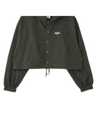 【エックスガール/X-girl】のONE POINT STAR LOGO HOODED CARDIGAN 【X-girl】 人気、トレンドファッション・服の通販 founy(ファニー) ファッション Fashion レディースファッション Fashion for Women トップス・カットソー Cut & Sew Tops カーディガン・羽織り Layered Style Cardigans カーディガン Cardigan, Knitwear クロップド Cropped, Short Length バランス Balance, Style Balance ポケット Pocket, Pocket Detail ミニスカート Mini Skirt, Short Skirt ワンポイント One Point, Statement Accent S/S・春夏 SS, Spring/Summer, Warm Season おすすめ Recommended / Our Picks 夏 Summer 旅行 Travel thumbnail OLIVE|ID: prp329100004697677 ipo3291000000033922664