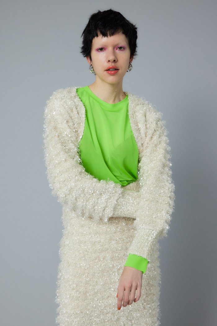 【ヘリンドットサイ/HeRIN.CYE】のLoop yarn bolero インテリア・キッズ・メンズ・レディースファッション・服の通販 founy(ファニー) https://founy.com/ ファッション Fashion レディースファッション Fashion for Women アウター Coat / Outerwear Collection ボレロ・ショート丈ジャケット / ドレス羽織りに Boleros & Short Jackets おすすめ Recommended / Our Picks セットアップ Set-Up, Coordinated Outfit ボレロ Bolero, Short Cardigan ロング Long, Long-Length 夏 Summer |ID: prp329100004697779 ipo3291000000033923346