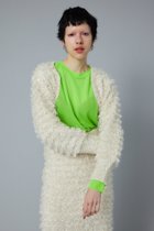 【ヘリンドットサイ/HeRIN.CYE】のLoop yarn bolero O/WHT1|ID: prp329100004697779 ipo3291000000033923349