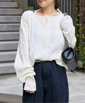 【ジャーナルスタンダード/JOURNAL STANDARD】の別注【HEALTH KNIT/ヘルスニット】オフショルダーヘンリーネックPO 人気、トレンドファッション・服の通販 founy(ファニー) ファッション Fashion レディースファッション Fashion for Women トップス・カットソー Cut & Sew Tops ニット Knit Tops & Sweaters 2025年 2025 2025-2026秋冬・A/W Autumn/Winter 2025–26 AW25–26 別注 Limited Edition, Custom Order |ID:prp329100004697807