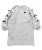 【エフオー オンラインストア/F.O.Online Store / KIDS】のWEB限定 袖リボンワンピース グレー|ID: prp329100004697819 ipo3291000000034054454