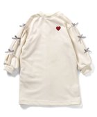 【エフオー オンラインストア/F.O.Online Store / KIDS】のWEB限定 袖リボンワンピース アイボリー|ID: prp329100004697819 ipo3291000000034054455
