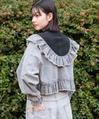 【ニコアンド/niko and】のNKJ 2025SS FRILL BOLERO BLOUSE グレー15|ID: prp329100004697927 ipo3291000000033924152