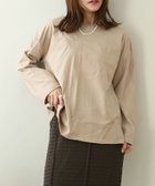 【その他のブランド/Other】のヴィンテージライク刺繍ロンT モカ|ID: prp329100004697971 ipo3291000000033924420