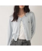 【ヘザー/Heather】の【秋の新色入荷】モチーフコンパクトカーディガン 人気、トレンドファッション・服の通販 founy(ファニー) ファッション Fashion レディースファッション Fashion for Women トップス・カットソー Cut & Sew Tops カーディガン・羽織り Layered Style Cardigans カーディガン Cardigan, Knitwear コンパクト Compact, Small Size シンプル Simple, Minimal ベーシック Basic, Essential ボトム Bottoms, Lower Wear モチーフ Motif, Design Theme 秋 Autumn 羽織 Haori, Light Jacket thumbnail 【新色】ライトブルー|ID: prp329100004698042 ipo3291000000033924761