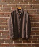 【シップス/SHIPS / MEN】のSHIPS AUTHENTIC コットン ツイード カバー シャツ 人気、トレンドファッション・服の通販 founy(ファニー) ファッション Fashion メンズファッション Fashion for Men アウトドア Outdoor Clothing ウォーム Warm Fabric セットアップ Set-Up, Coordinated Outfit ツイード Twill, Twill Weave パッチワーク Patchwork, Mixed Fabric ミリタリー Military, Army Style ワーク Workwear, Utility Style thumbnail ブラウン|ID: prp329100004698080 ipo3291000000034101473