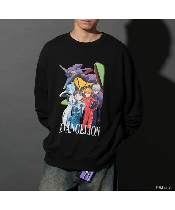 【ニコアンド/niko and / MEN】の【EVANGELION(エヴァンゲリオン)】コラボプリントプルオーバー インテリア・キッズ・メンズ・レディースファッション・服の通販 founy(ファニー) https://founy.com/ ファッション Fashion メンズファッション Fashion for Men トップス・カットソー Cut & Sew Tops キャラクター Character, Licensed Characters グラフィック Graphic, Graphic Design コラボ Collaboration, Collab プリント Print, Printed Pattern モチーフ Motif, Design Theme ワンポイント One Point, Statement Accent |ID: prp329100004698105 ipo3291000000033925177