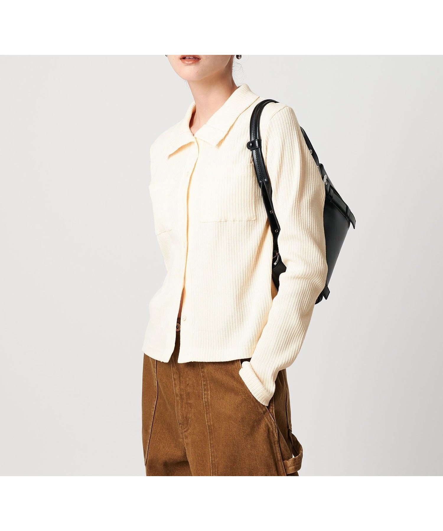 【ビューティ&ユース ユナイテッドアローズ/BEAUTY&YOUTH / UNITED ARROWS】のコットン リブハイネックカーディガン ウォッシャブル インテリア・キッズ・メンズ・レディースファッション・服の通販 founy(ファニー) 　ファッション　Fashion　レディースファッション　Fashion for Women　トップス・カットソー　Cut & Sew Tops　カーディガン・羽織り　Layered Style Cardigans　おすすめ　Recommended / Our Picks　ウォッシャブル　Machine Washable　カットソー　Cut and Sewn Top　カーディガン　Cardigan, Knitwear　ハイネック　High Neck, Mock Neck　フィット　Fit, Slim Fit　ボトム　Bottoms, Lower Wear　ポケット　Pocket, Pocket Detail　OFF WHITE|ID: prp329100004698182 ipo3291000000033925750