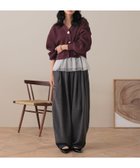【ローリーズファーム/LOWRYS FARM】のデコボタンショートカーディガン 人気、トレンドファッション・服の通販 founy(ファニー) ファッション Fashion レディースファッション Fashion for Women トップス・カットソー Cut & Sew Tops カーディガン・羽織り Layered Style Cardigans カーディガン Cardigan, Knitwear クロップド Cropped, Short Length シンプル Simple, Minimal デニム Denim, Jeans Material フレア Flare, Flared ワイド Wide, Wide Fit 秋 Autumn 軽量 Lightweight, Ultra Light thumbnail ワイン38|ID: prp329100004698232 ipo3291000000034027104