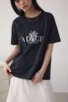 【アズール バイ マウジー/AZUL by moussy】のプランツグラフィックTシャツ 人気、トレンドファッション・服の通販 founy(ファニー) ファッション Fashion レディースファッション Fashion for Women トップス・カットソー Cut & Sew Tops シャツ・ブラウス・オフィスカジュアル Elegant Blouses & Button-Ups ロングTシャツ・Tシャツ Longline T-Shirts & Tees おすすめ Recommended / Our Picks ストーン Stone, Gem-Like プリント Print, Printed Pattern ボトム Bottoms, Lower Wear リラックス Relax, Relaxed Fit thumbnail BLK|ID: prp329100004698277 ipo3291000000033926438