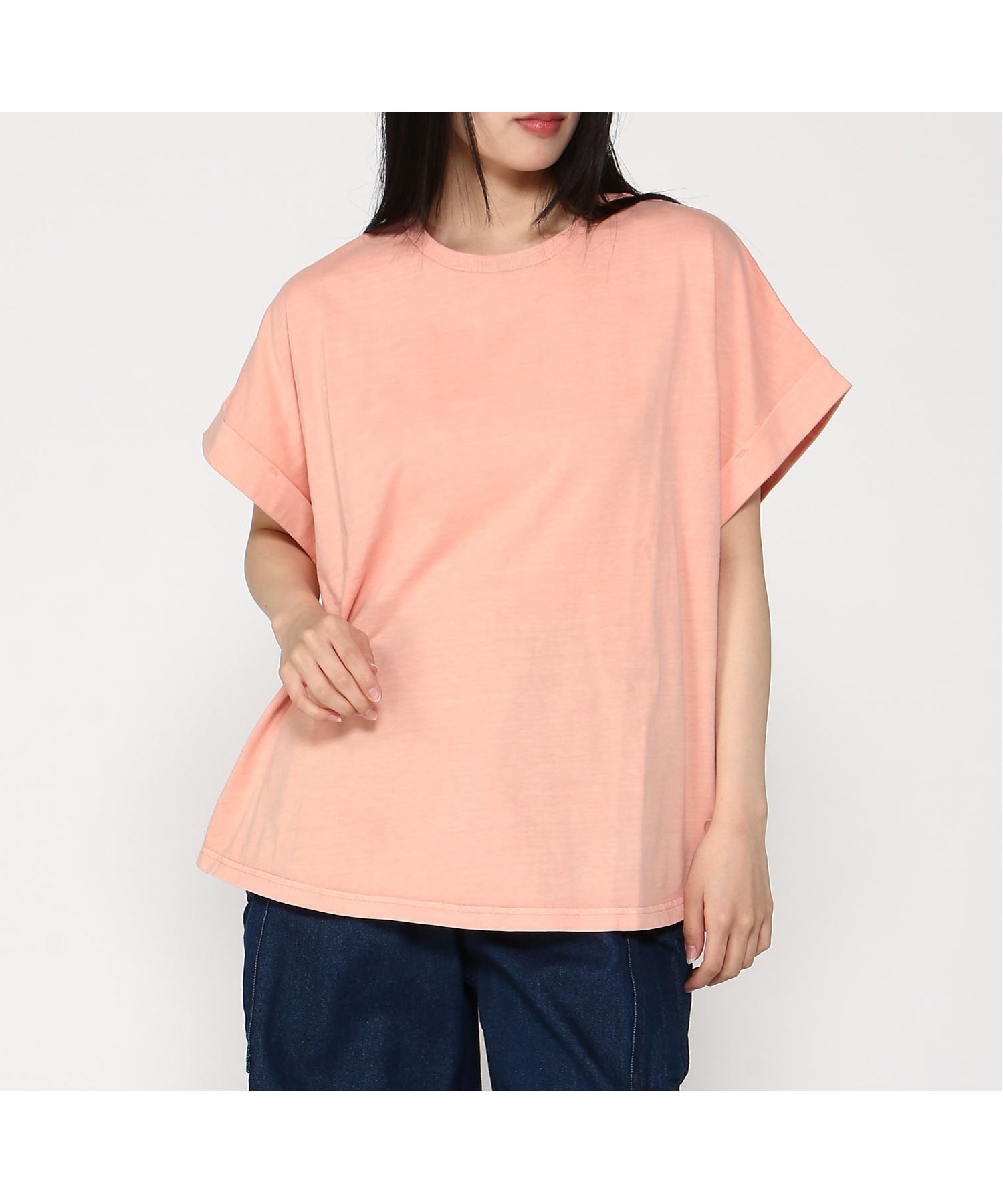 【その他のブランド/Other】のOcean Pacific/TT 半袖ピグメントTシャツ インテリア・キッズ・メンズ・レディースファッション・服の通販 founy(ファニー) 　ファッション　Fashion　レディースファッション　Fashion for Women　トップス・カットソー　Cut & Sew Tops　シャツ・ブラウス・オフィスカジュアル　Elegant Blouses & Button-Ups　ロングTシャツ・Tシャツ　Longline T-Shirts & Tees　ショート　Short, Short Length　スカーフ　Scarf, Neckwear　スリーブ　Sleeve, Long Sleeve / Short Sleeve　ネックレス　Necklace, Pendant Necklace　ベーシック　Basic, Essential　半袖　Short Sleeve, Half Sleeve　PKS|ID: prp329100004698282 ipo3291000000033926526